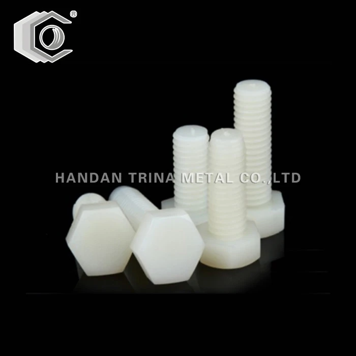 DIN933 plastist nailonist kuuskantpolt